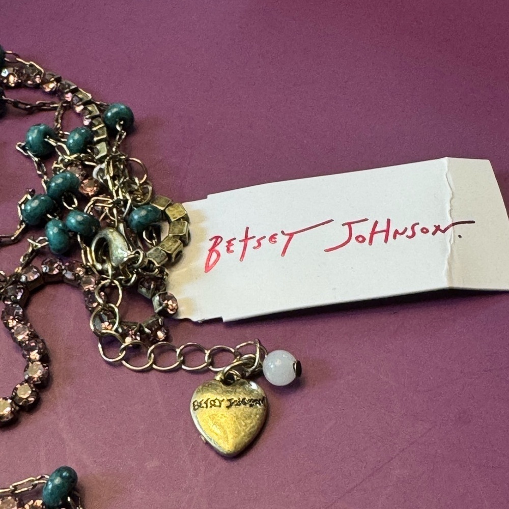 Betsey Johnson Love Flies Free Necklace - Picture 6 of 10